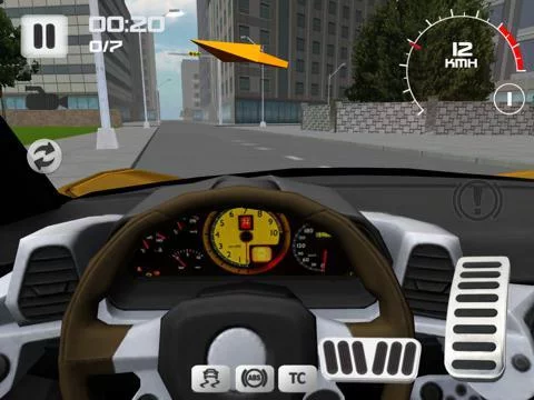 Изображение игры: Sport Car Simulator 3D