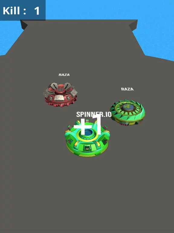 Изображение игры: Spinner Bumper IO