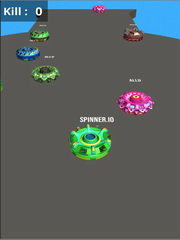 Изображение игры: Spinner Bumper IO