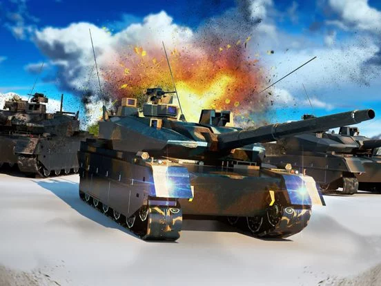 Изображение игры: Real Battle of Tanks 2019