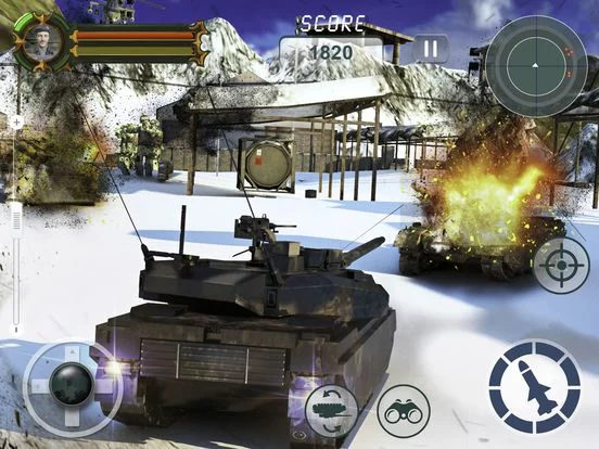 Изображение игры: Real Battle of Tanks 2019