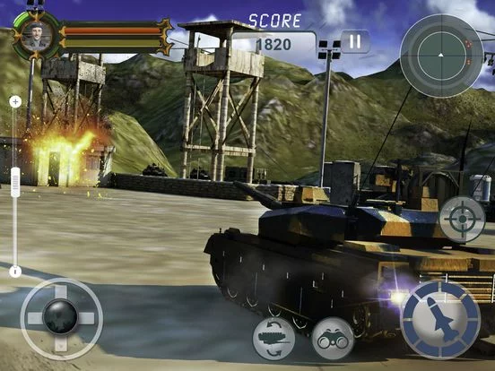 Изображение игры: Real Battle of Tanks 2019