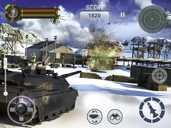 Изображение игры: Real Battle of Tanks 2019