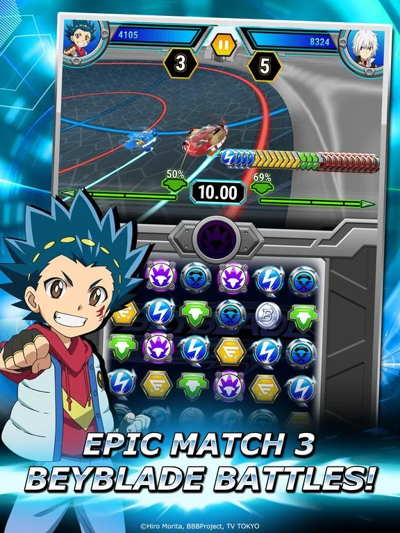 Изображение игры: Beyblade Burst Rivals