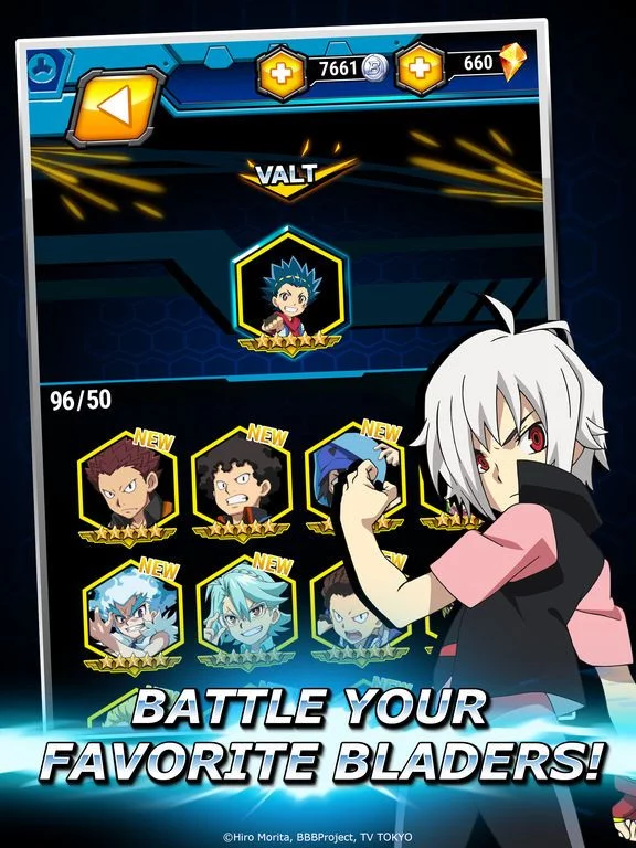 Изображение игры: Beyblade Burst Rivals