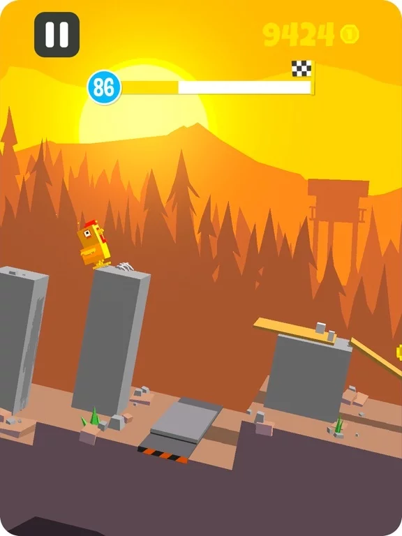 Изображение игры: Flippy Hills Arcade