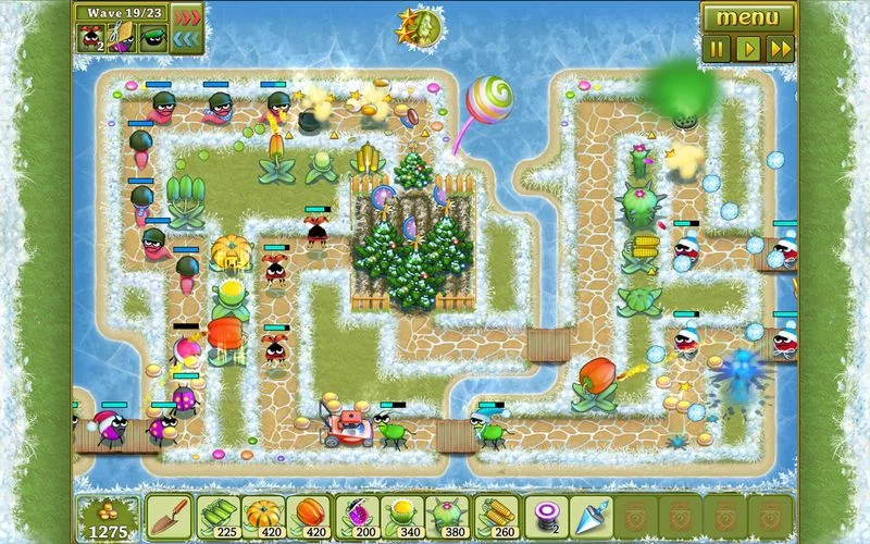 Изображение игры: Garden Rescue Christmas edition lite