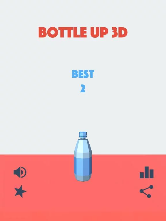 Изображение игры: Bottle Up 3D: Extreme Hard Flip Backflip Challenge
