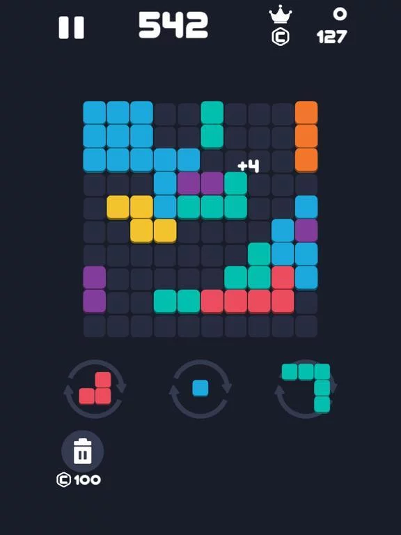 Изображение игры: Hex Fill: 1010 Blocks Puzzle