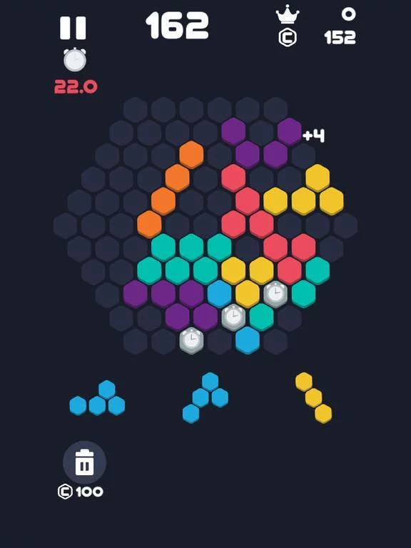 Изображение игры: Hex Fill: 1010 Blocks Puzzle