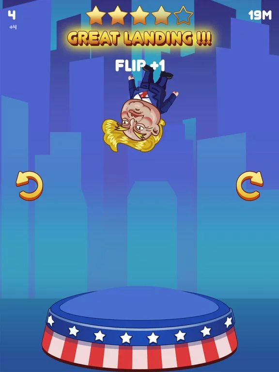 Изображение игры: Trampoline: Flip & Backflip