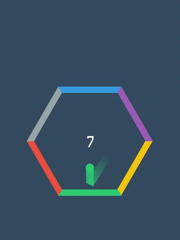 Изображение игры: Hexa Wheels - Super Hexagon