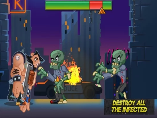 Изображение игры: Zombie Street Shooting Challen