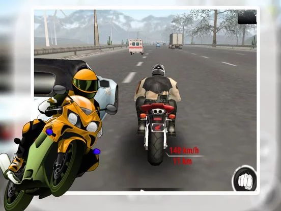 Изображение игры: Crazy Racing Moto Beat