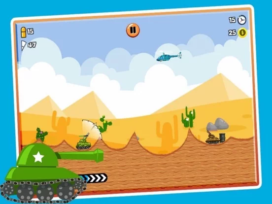 Изображение игры: Hit Shoot Tanks