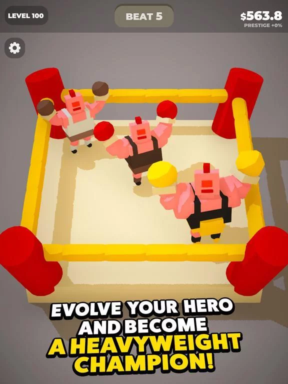 Изображение игры: Idle Boxing