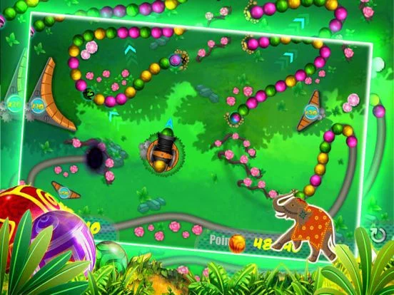 Изображение игры: Secret Marble Templ Blast