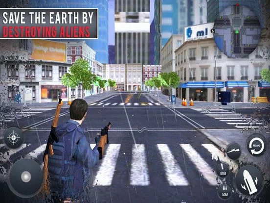 Изображение игры: Humanity Attack Alien