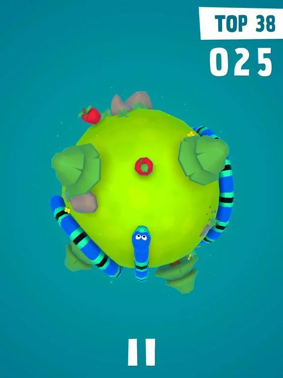 Изображение игры: Snaky Snake!