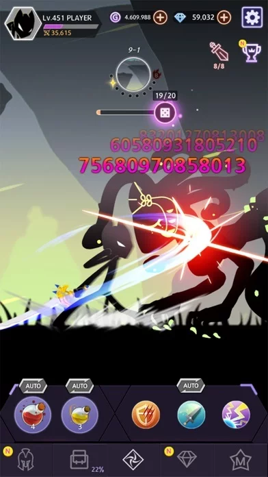 Изображение игры: Shadow Hero - Idle Fighter