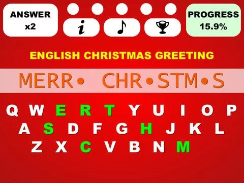 Изображение игры: Christmas Words