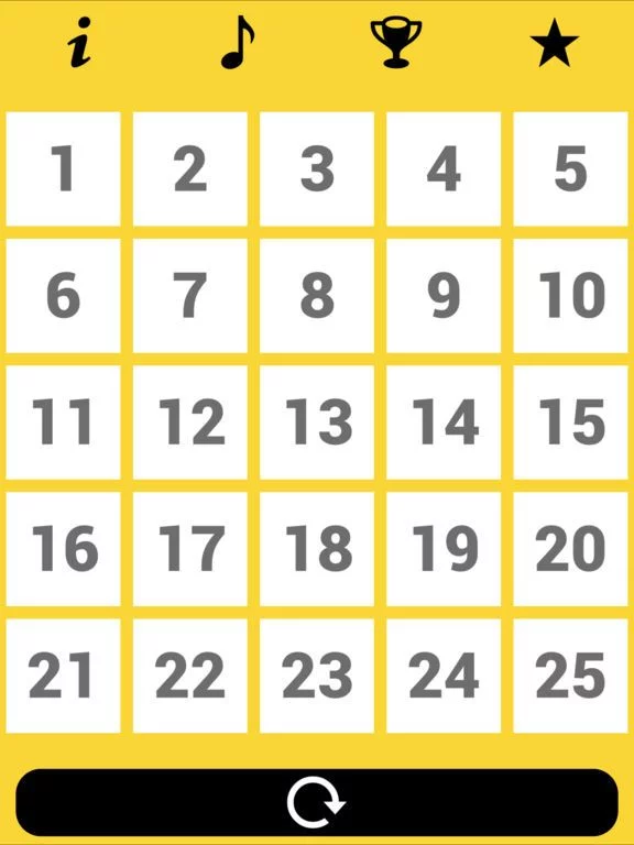 Изображение игры: 25 Numbers Speed & Reflex Challenge