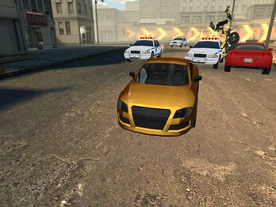 Изображение игры: 3D Super Car Race - eXtreme City Street Racing Rivals