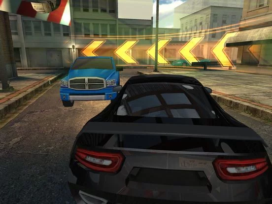 Изображение игры: 3D Super Car Race - eXtreme City Street Racing Rivals