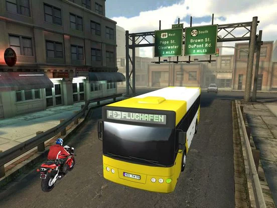 Изображение игры: City Bus Traffic Racing - eXtreme Realistic 3D Bus Driver Simulator Game FREE