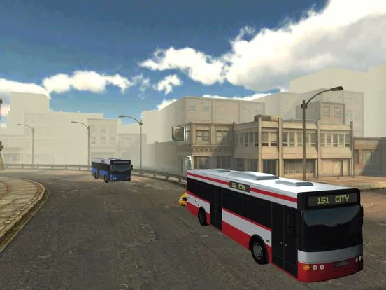 Изображение игры: City Bus Traffic Racing - eXtreme Realistic 3D Bus Driver Simulator Game FREE