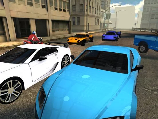 Изображение игры: 3D Super Car Race - eXtreme City Street Racing Rivals