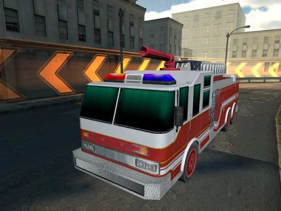 Изображение игры: 3D FireTruck Racing - eXtreme Emergency Race Trucks