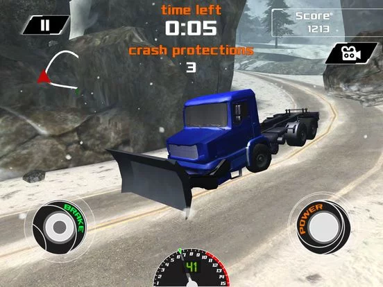 Изображение игры: 3D Snow Plow Racing- Extreme Off-Road Winter Race Simulator Free Version