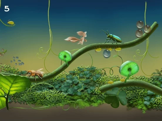 Изображение игры: Little Bubble Runner