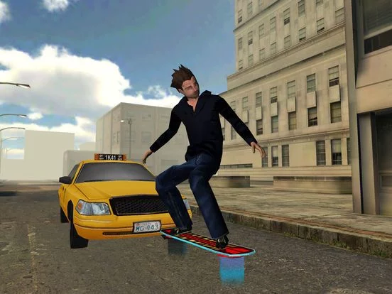 Изображение игры: 3D Hoverboard Racing Simulator - eXtreme Hover Skateboard Racer Games PRO