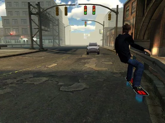 Изображение игры: 3D Hoverboard Racing Simulator - eXtreme Hover Skateboard Racer Games PRO