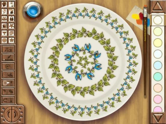 Изображение игры: Painted Plates Workshop