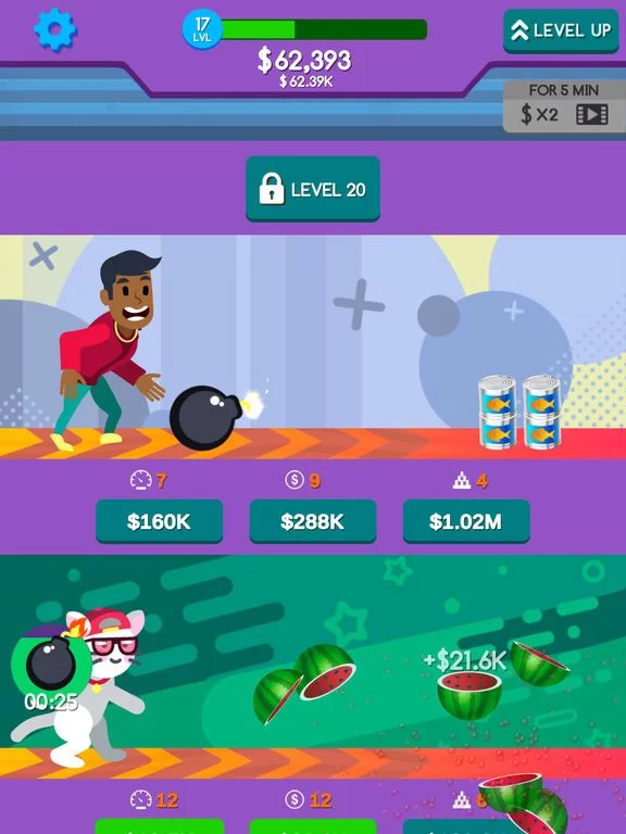 Изображение игры: Bowling Idle