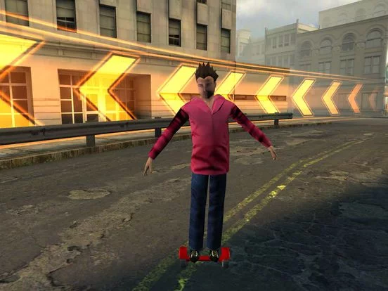 Изображение игры: Self Balancing Hoverboard Racing Simulator
