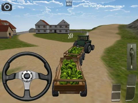 Изображение игры: Tractor Farm Simulator 3D