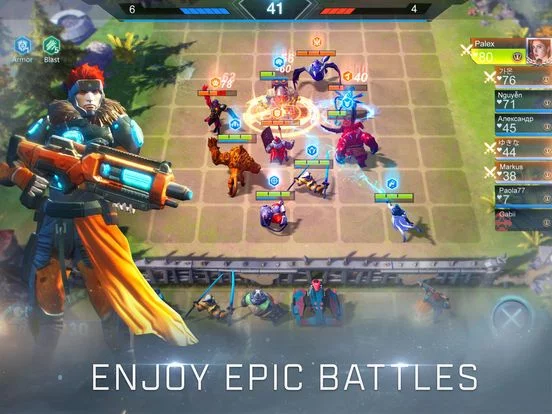 Изображение игры: Arena of Evolution: Red Tides