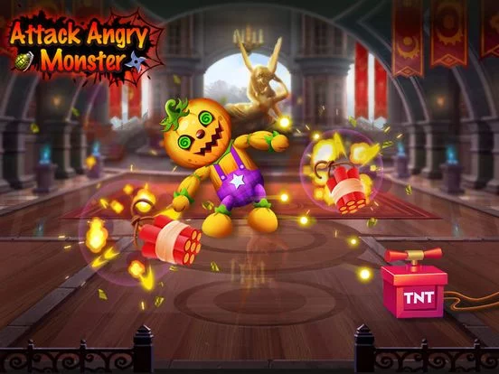 Изображение игры: Attack Angry Monster