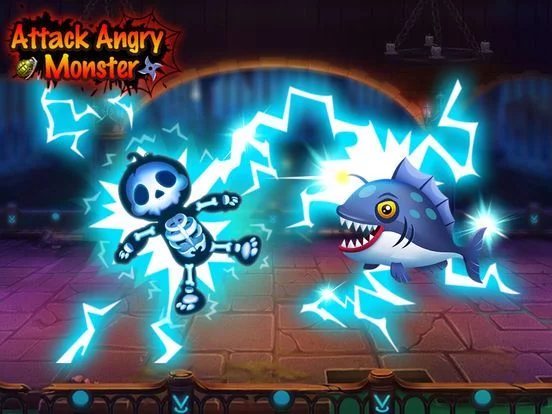 Изображение игры: Attack Angry Monster