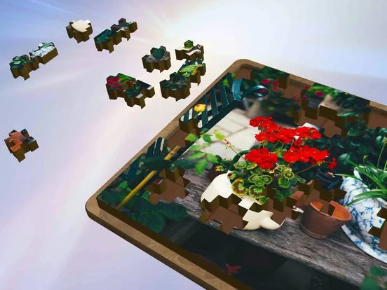 Изображение игры: Super Jigsaws Flower Art