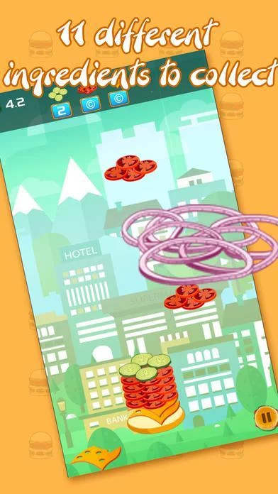 Изображение игры: Sky Burger Cooking