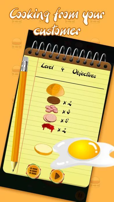 Изображение игры: Sky Burger Cooking