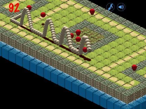 Изображение игры: Snake Remix