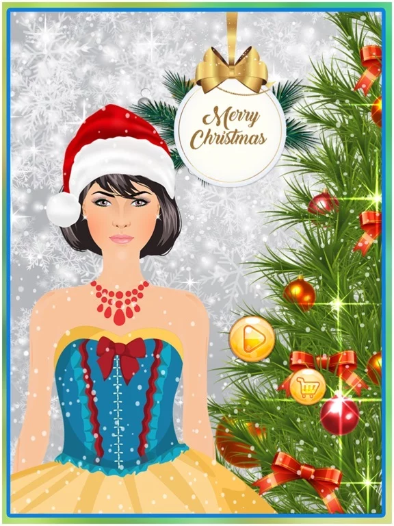 Изображение игры: Christmas Beauty Salon Makeup