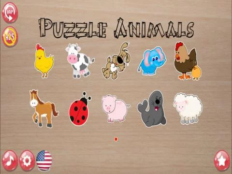 Изображение игры: Puzzle Animals for Kids