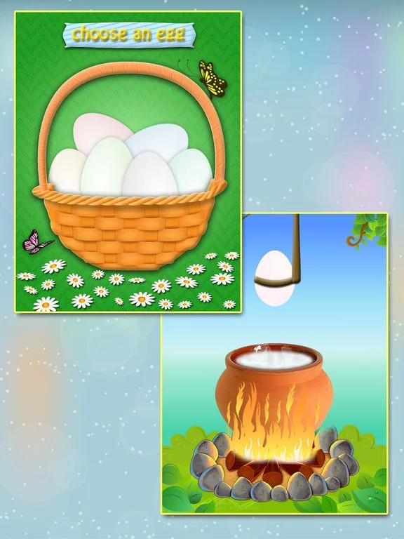 Изображение игры: Easter Eggs Paint